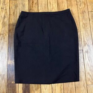 Michael Kors Brown Pencil Skirt‎ Career Office Business Women's